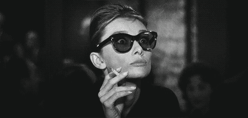 Audrey Hepburn Shock gif